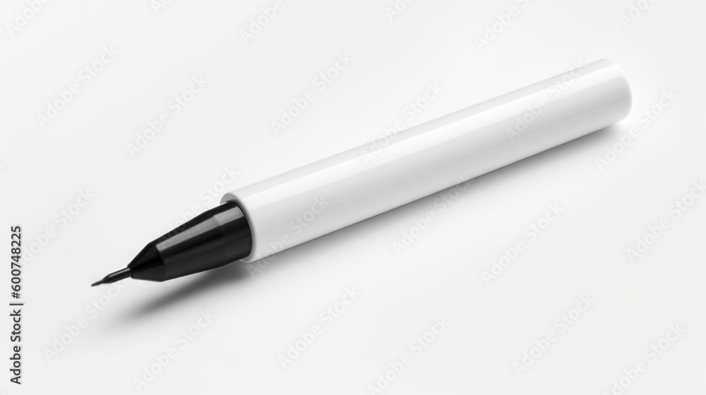 Permanent marker isolated on white background. Generative AI Permanent marker isolated on white background. Generative AI