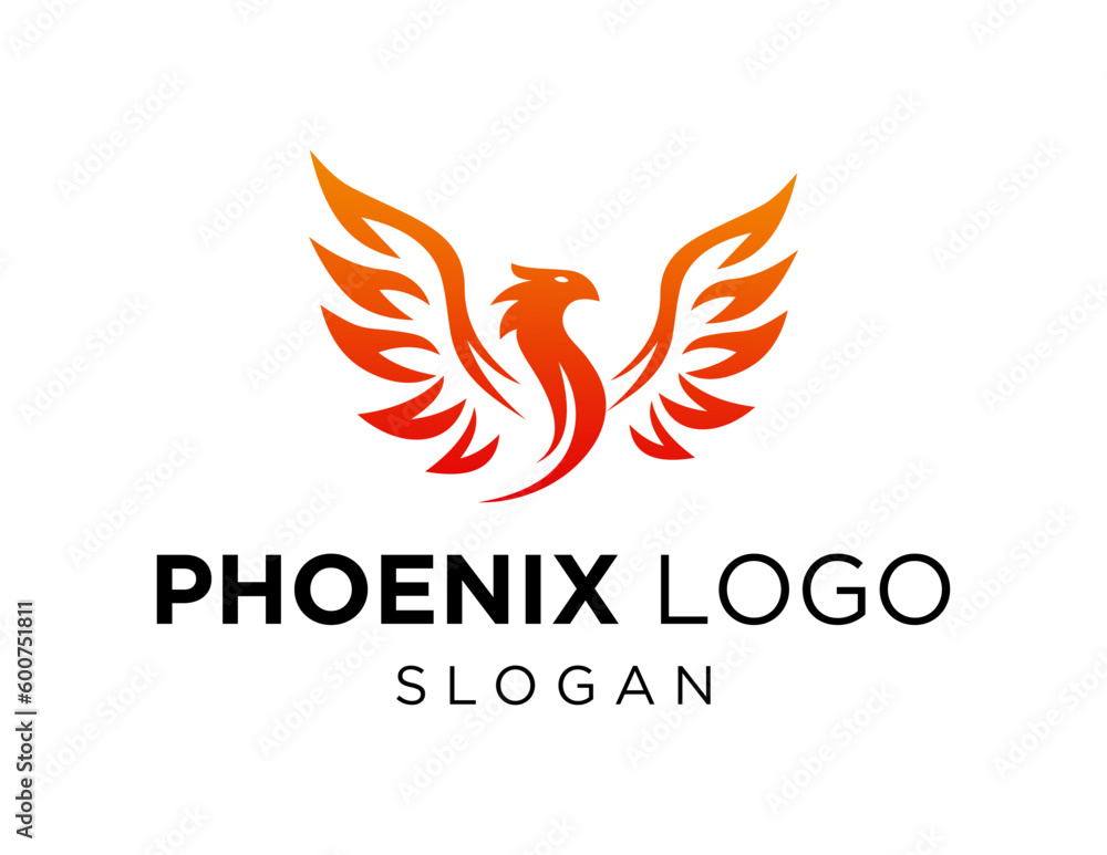Logo about Phoenix on a white background. created using the CorelDraw application. Logo about Phoenix on a white background. created using the CorelDraw application.