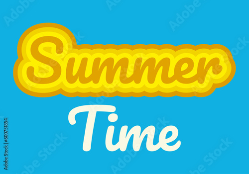 Fondo de tiempo de verano para vacaciones.