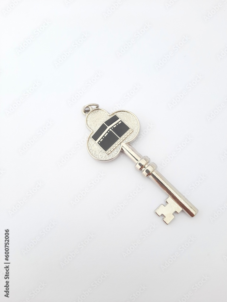 Keychain on a white background, Key chain