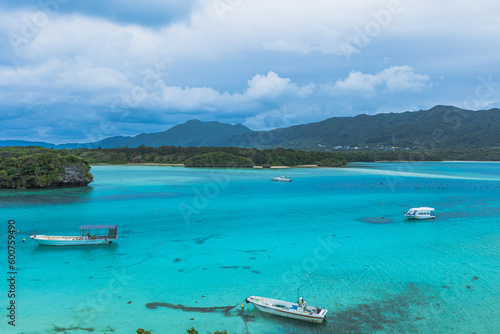 石垣島 展望台から望む川平湾 