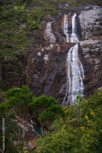 Stunning Long Exposure of a Majestic Waterfall in Caparao Park