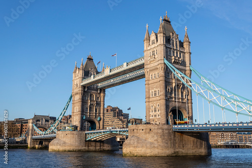 Tower Bridge at sunset, London