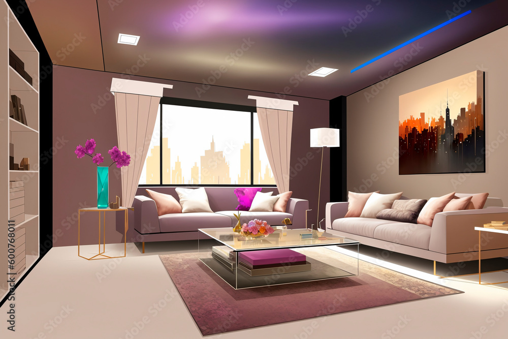 Generative concept art illustration. Generative ai. Generative concept art illustration. Generative ai.