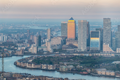 Sunset in London from panoramic point, UK. © Alessandro Persiani