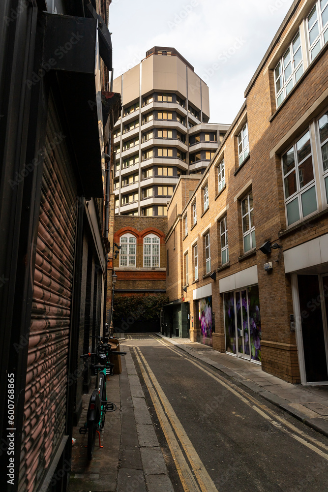 Street of SOHO in London