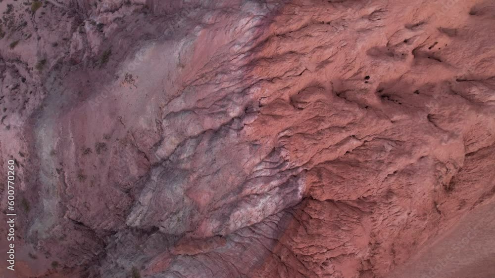 Drone Flight above a hill in Jujuy, Argentina. Drone Flight above a hill in Jujuy, Argentina.