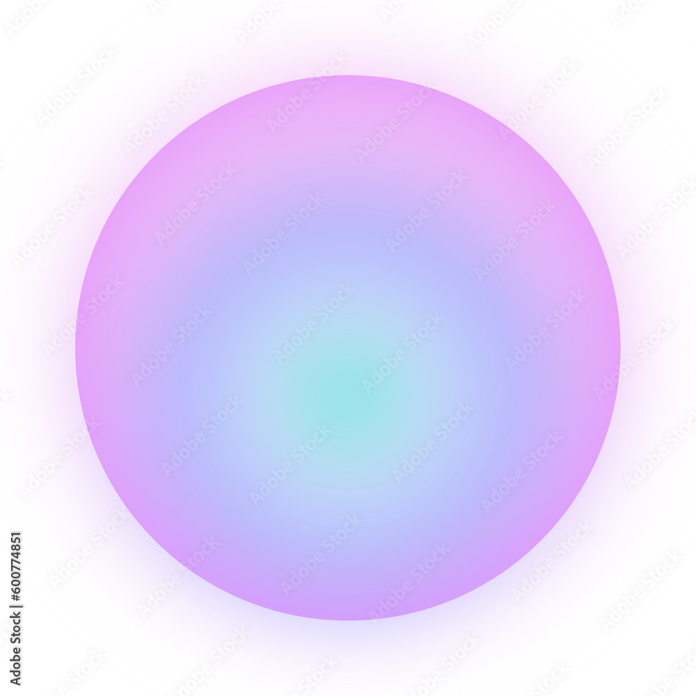 Purple Gradient Circle