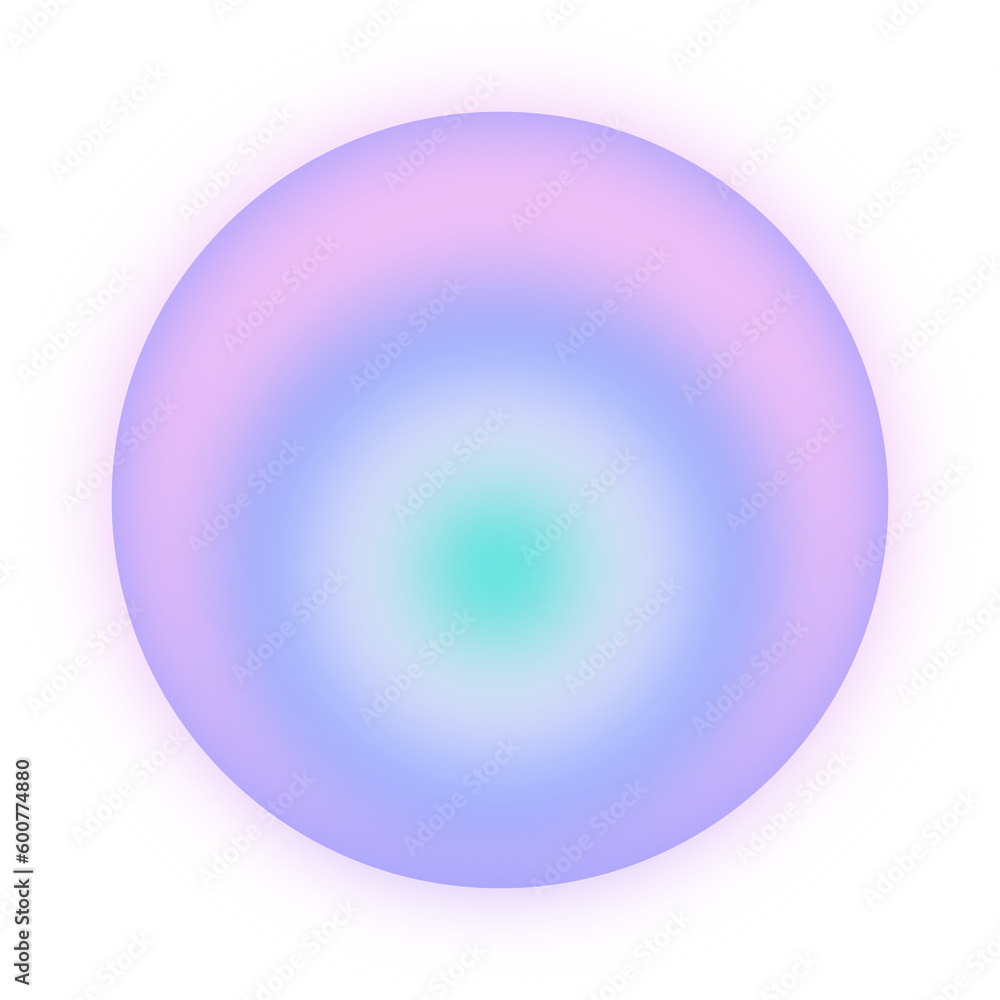 Obraz premium Purple And Pink Gradient Circle