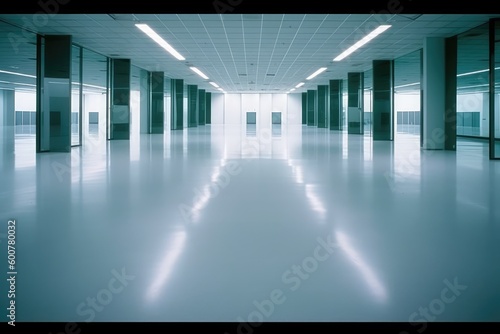 Empty modern office space