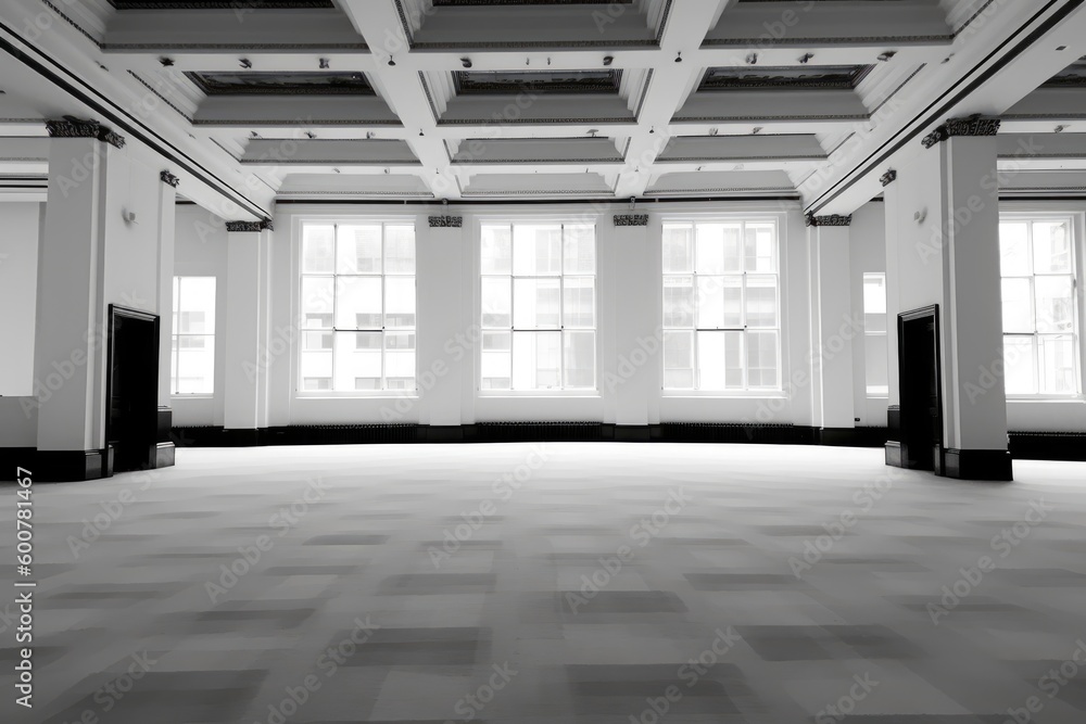 Obraz premium Empty modern office space