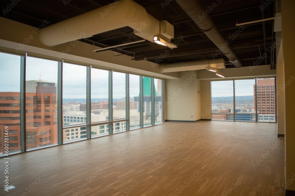 Empty modern office space Empty modern office space