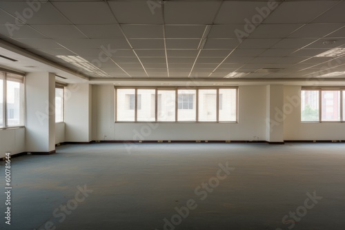 Empty modern office space