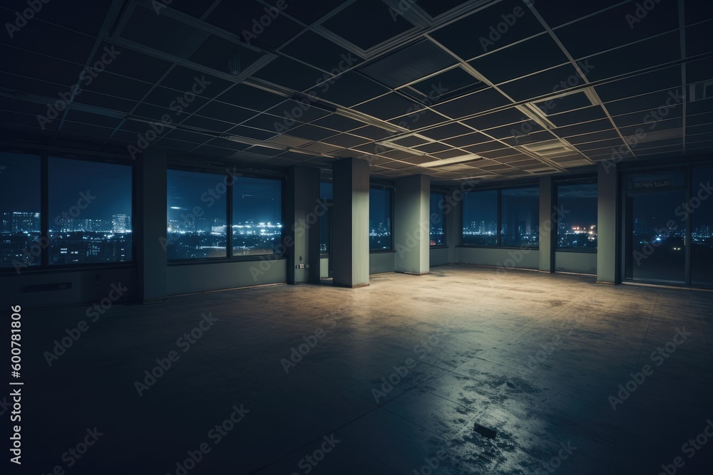 Obraz premium Empty modern office space