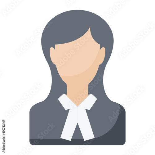 Advocate Flat Icon