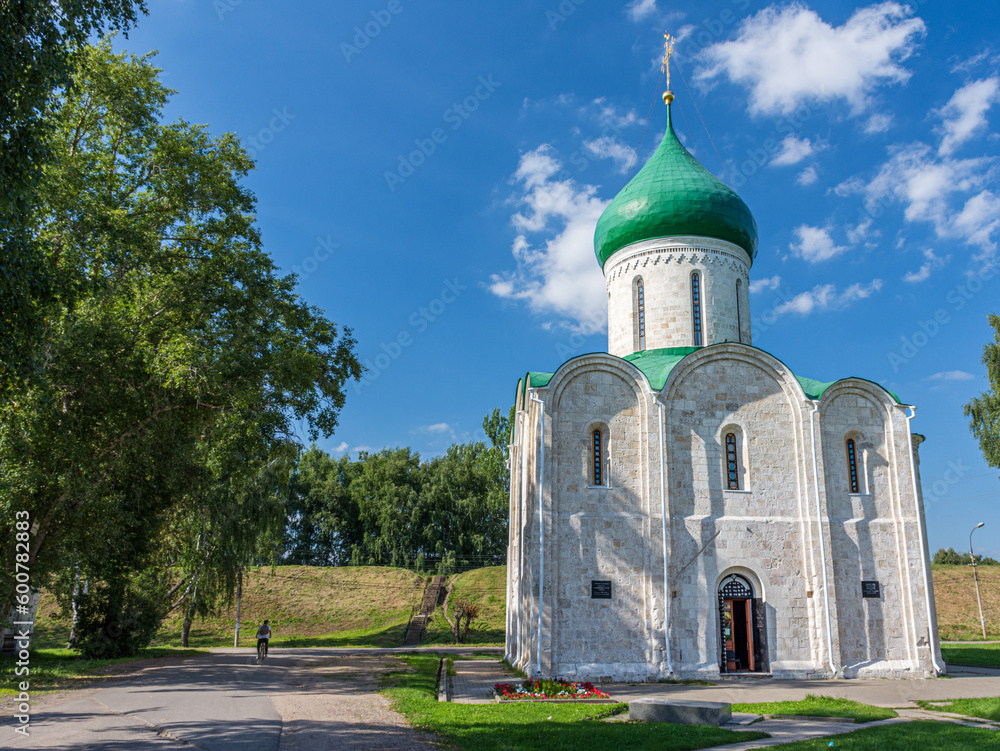 12th century Orthodox church in 
Pereslavl-Zalesski on the golden ring in Russia