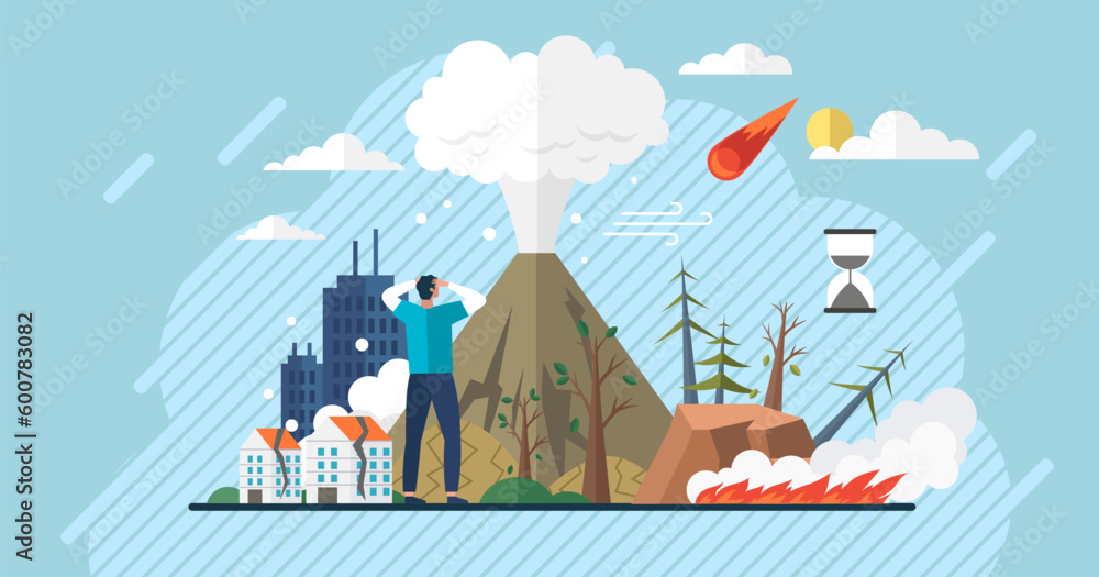 Naklejka premium Planet earth with thermometer, Global warming concept. Increase temperature earth. Ozone layers and deforestation destruction forests. Warming hot globe. Hot temperature. Environmental problems