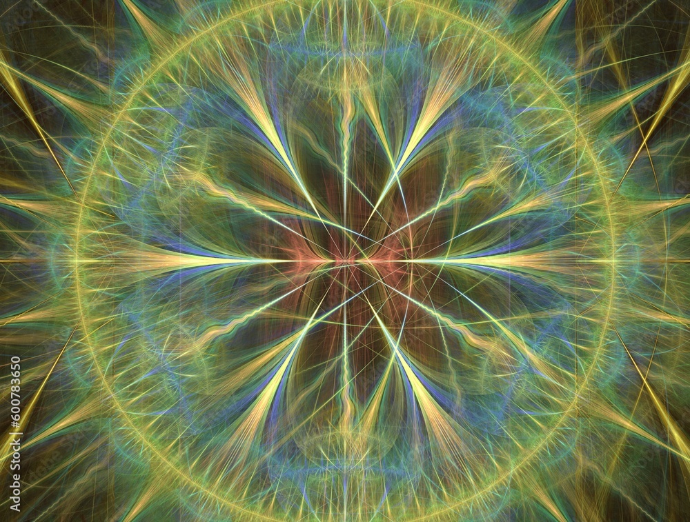 Obraz premium Imaginatory fractal abstract background Image