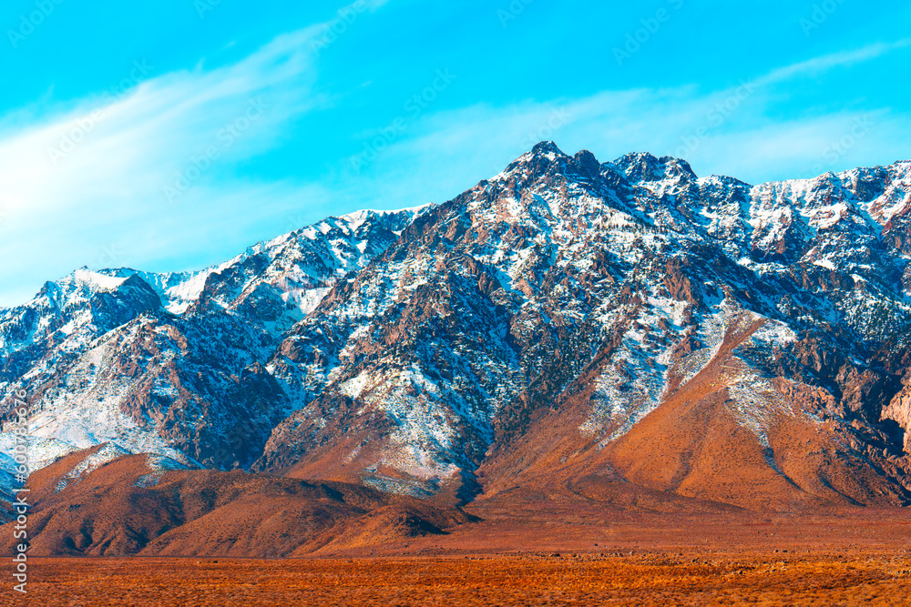Mount Whitney on a Winter Day