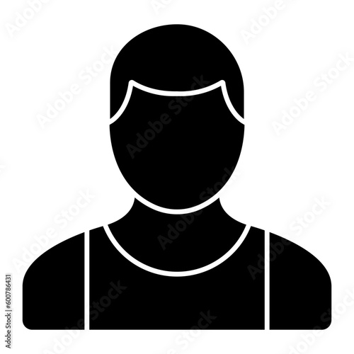 Sportsman Glyph Icon