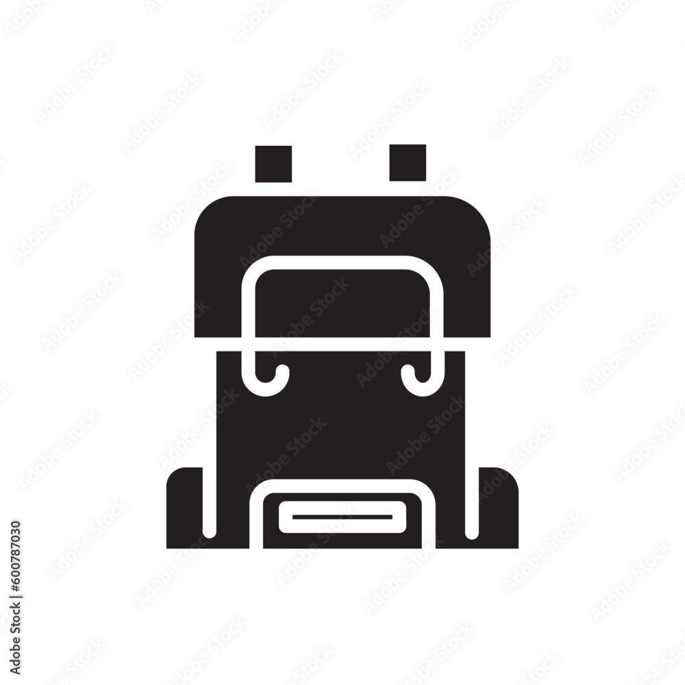backpack camping rucksack icon backpack camping rucksack icon