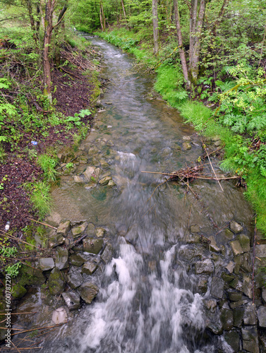 Der Rahmede Bach / Namensgeber der berühmten Brücke der Sauerlandlinie A 45 photo