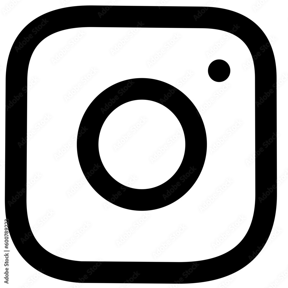 Stockvector Instagram logo.Insta vector icon Editable,copy paste ...