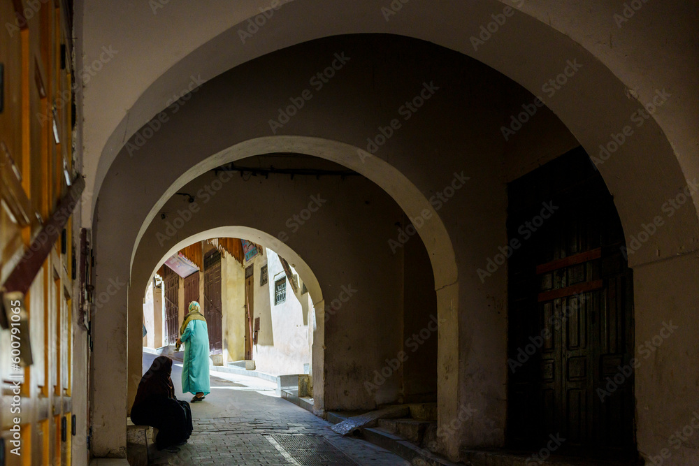 alley, Fez, morocco, africa