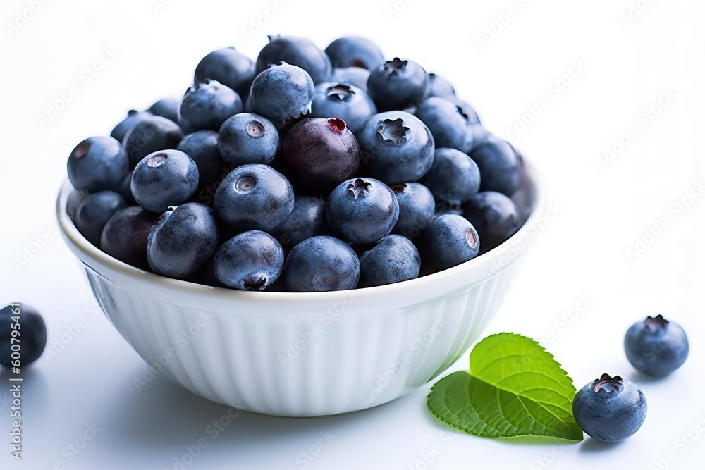 Blueberry, bowl of healthy fruit (Ai generated) Blueberry, bowl of healthy fruit (Ai generated)