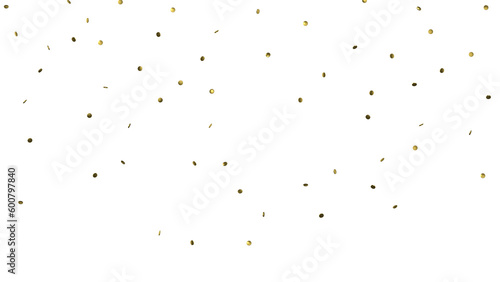 Glittering golden confetti png. Glittering golden