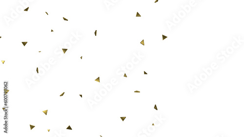 Glittering golden confetti png. Glittering golden