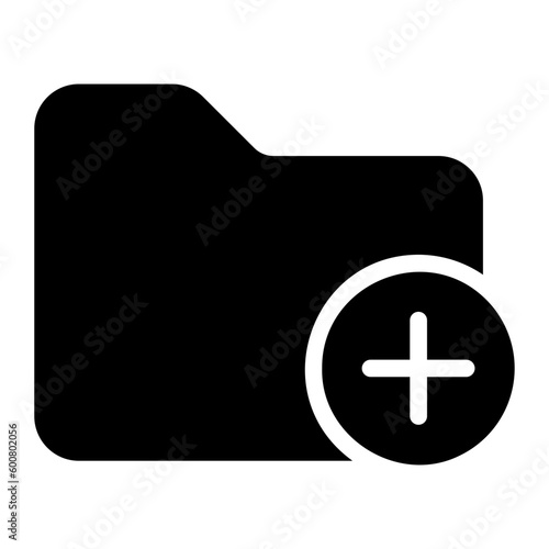 add folder glyph icon