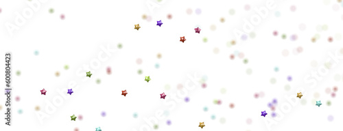 colorful Holiday decoration, glitter frame isolated - png transparent © vegefox.com