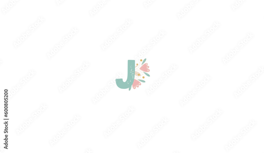 J letter design in colourfull way J letter design in colourfull way