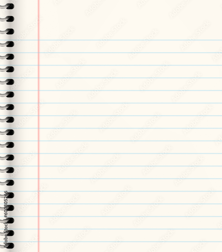 nice image of a book of ruled or lined paper nice image of a book of ruled or lined paper