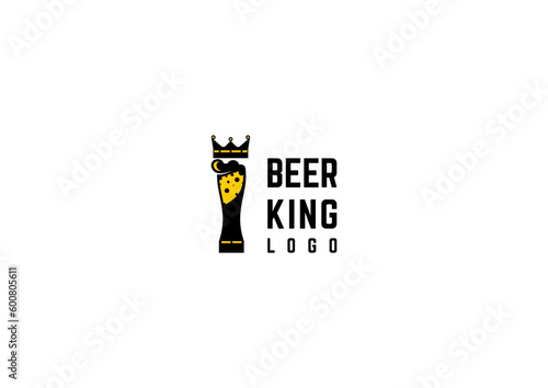 Template logo design solution for bar, cafe, pub or beer manufacture