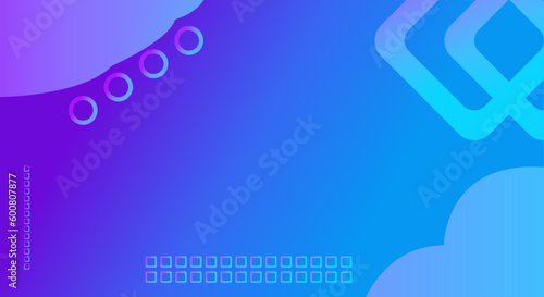 blue gradient geometric abstract background