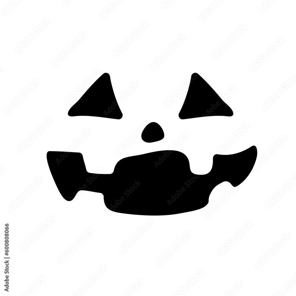 Scary ghost face. Ghost mask. Pumpkin carved devil face for Halloween. Scary ghost face. Ghost mask. Pumpkin carved devil face for Halloween.