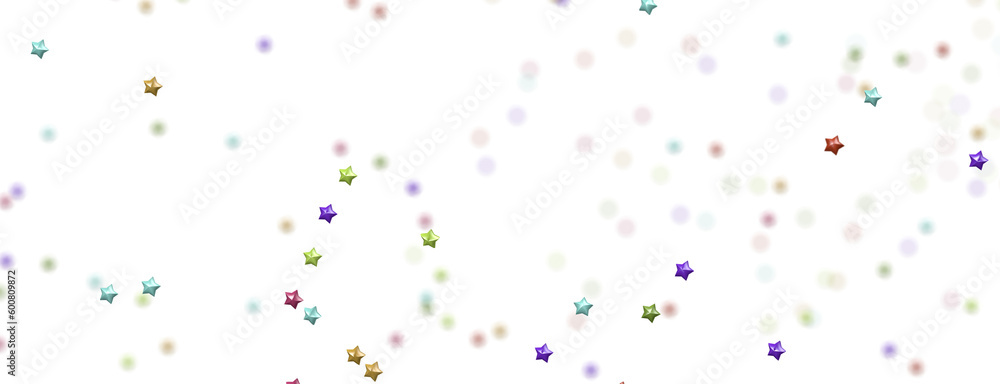 colorful  whirlwind of golden snowflakes and stars. New png transparent