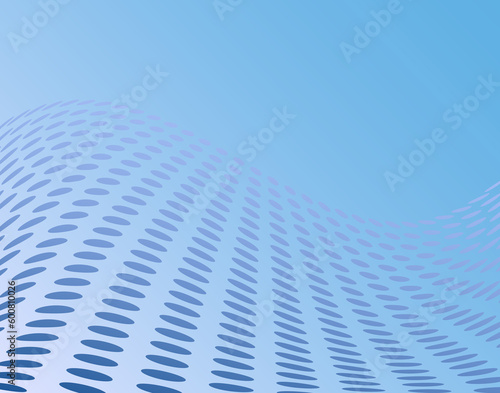 Wallpaper Mural Abstract editable vector background of blue circles Torontodigital.ca