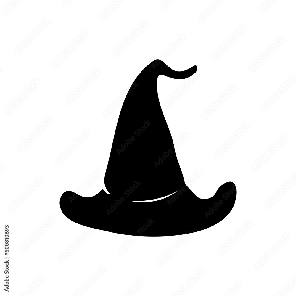 Fototapeta premium magic hat, wizard hat, witch hat for Halloween decoration