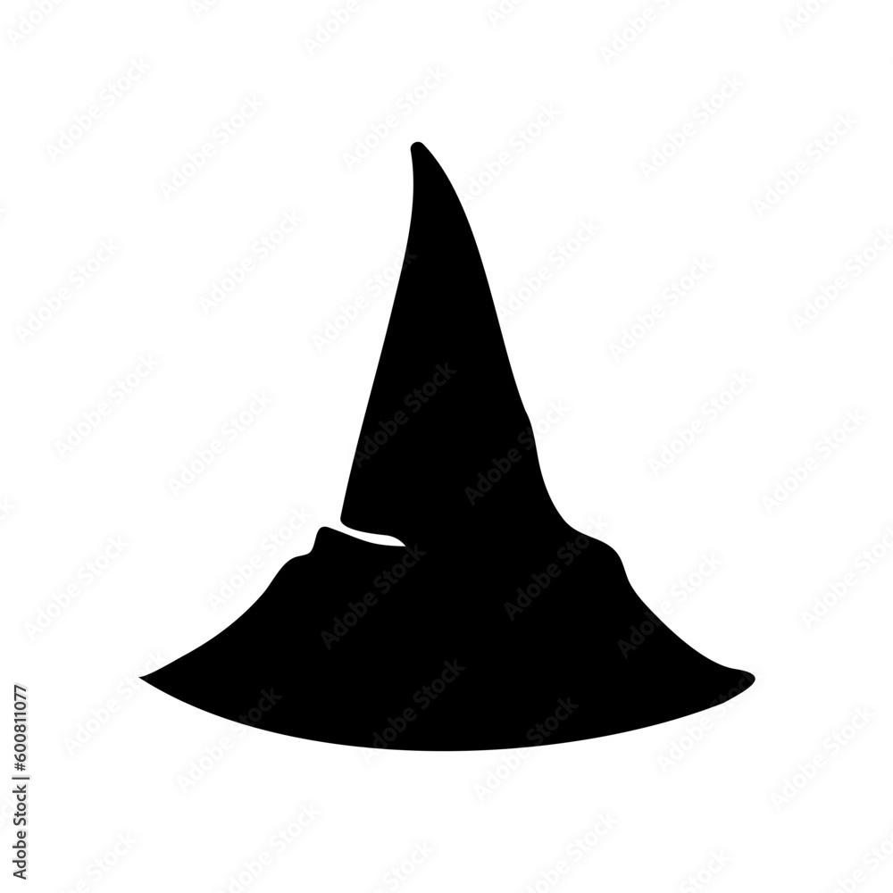 Fototapeta premium magic hat, wizard hat, witch hat for Halloween decoration