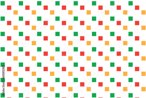 simple squer polka dot pattern on white background.