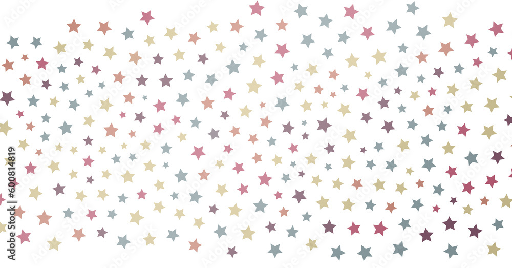 colorful Stars - A gray whirlwind of golden snowflakes and stars. New colorful Stars - A gray whirlwind of golden snowflakes and stars. New