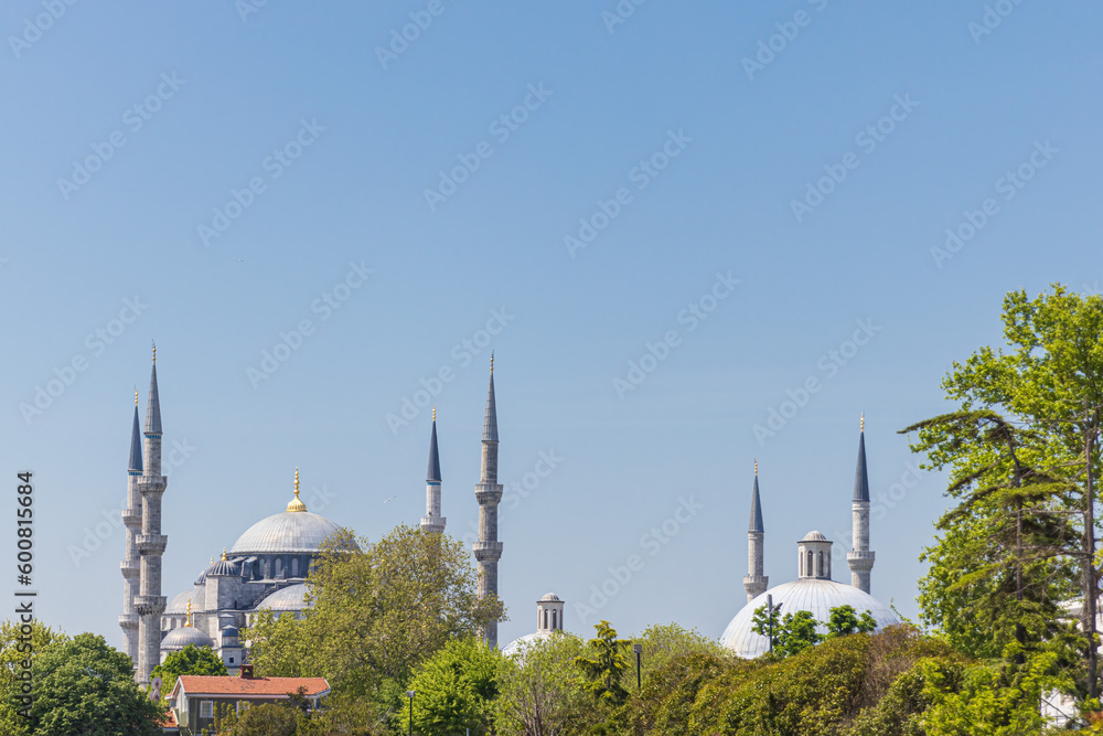 Blue Sultanahmet Camii Mosque, Bosporus Istanbul, Turkey