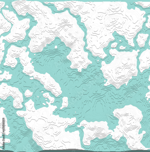 立体地図模型A