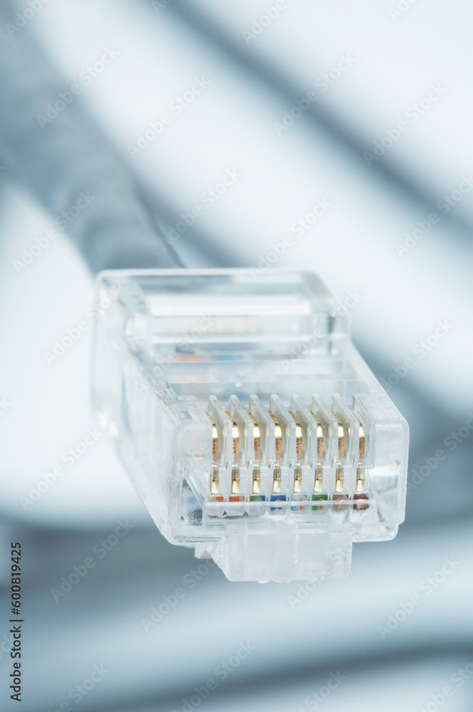 Wire for connection of a computer to the Internet
