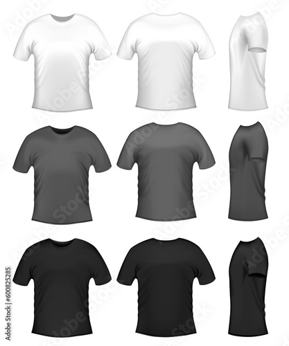 Men's t-shits, collection of diferent colors