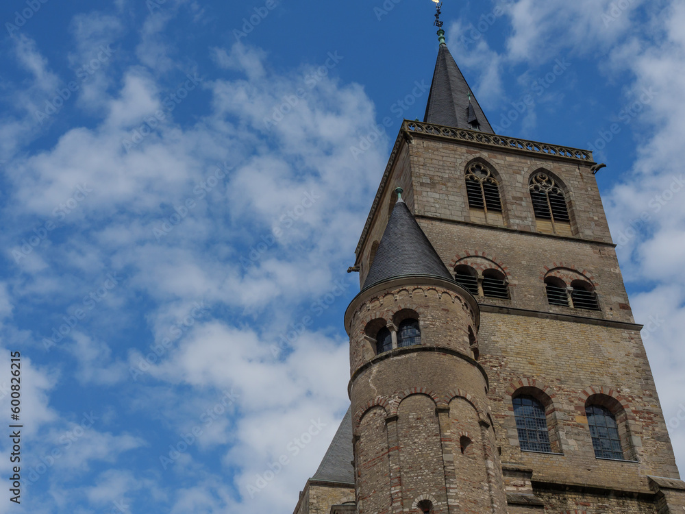 Fototapeta premium Die Stadt Trier an der Mosel