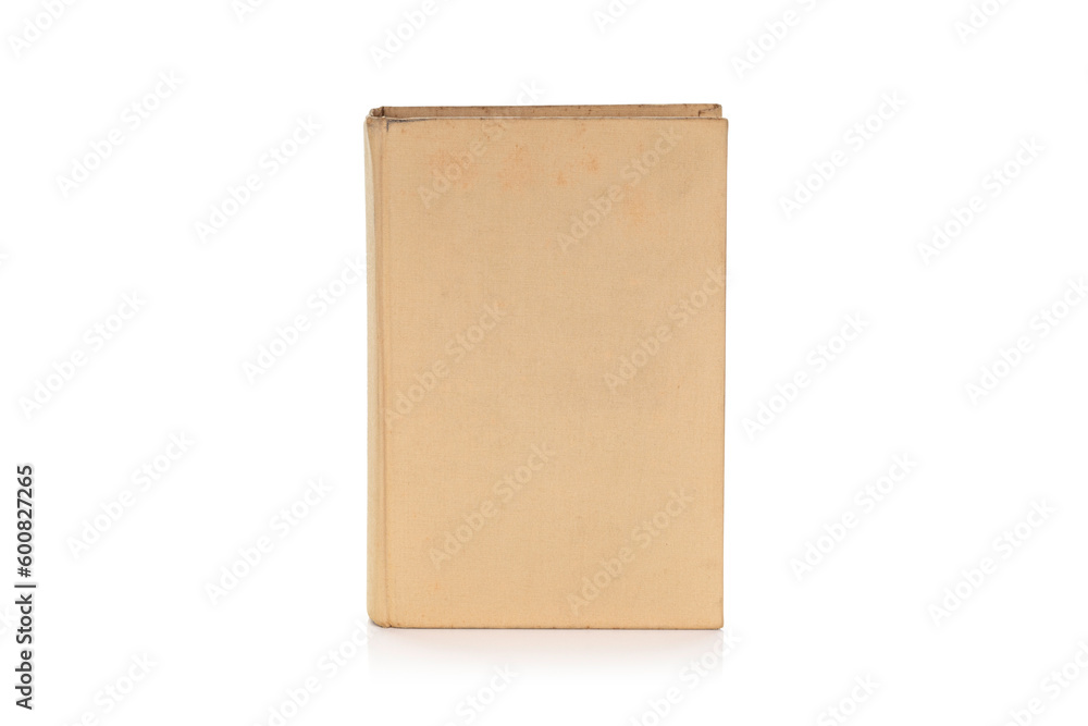 Old book isolated on white background with clipping path. Old book isolated on white background with clipping path.